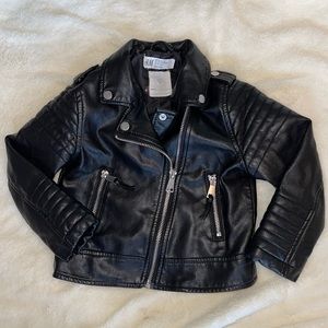 Toddler Leather Jacket